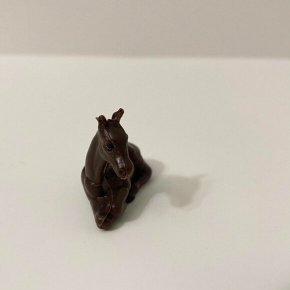 Lot of 3 ERTL Mini Animal Figures Cows and Horse - Picture 5 of 16